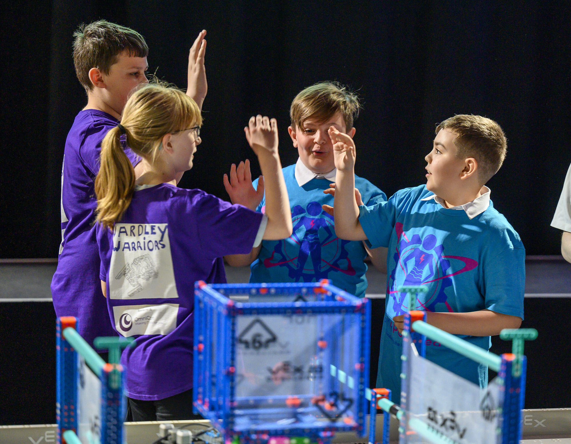 High-Five für das VIQC-Team