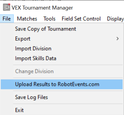 TM Quick Reference Guide: Ending a Tournament – REC Library